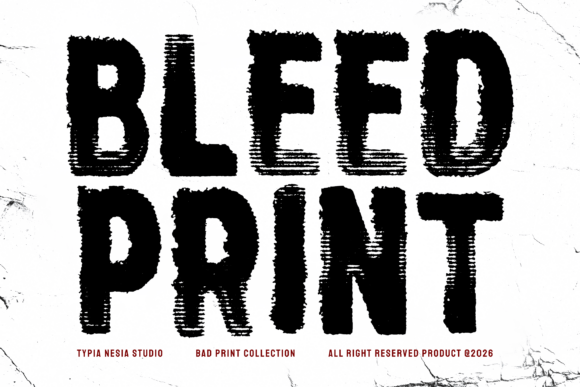 Bleed Print: Bold, Raw, and Unapologetically Present