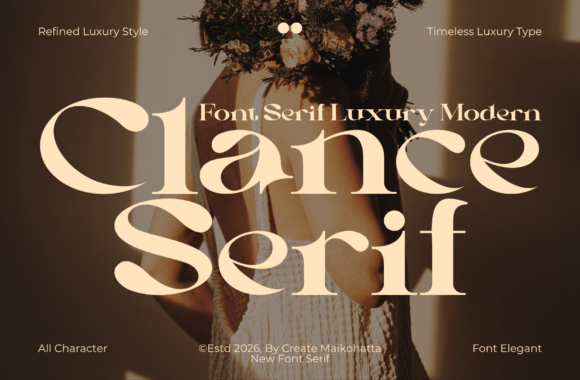 Clance Serif: A Display Font That Elevates Digital Branding