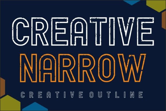 Creative Narrow: A Display Font with Editorial Grit