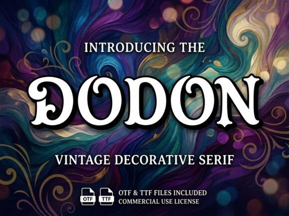 Dodon: A Vintage Serif That Elevates Real Small Business Branding