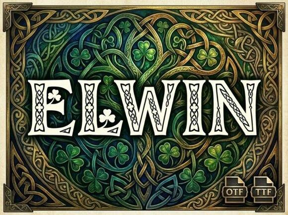 Elwin: A Display Font That Commands Attention