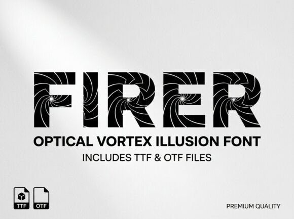 Firer: A Standout Display Font for Small Business Branding