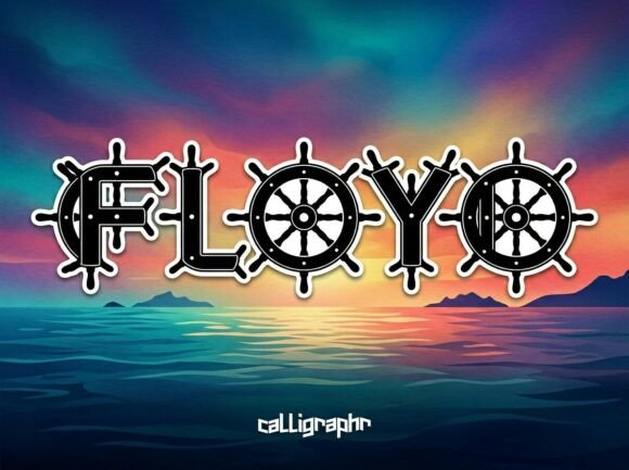 Floyd: A Nautical Display Typeface with Quiet Confidence
