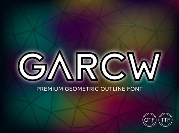 Garcw: A Standout Display Font for Small Business Branding