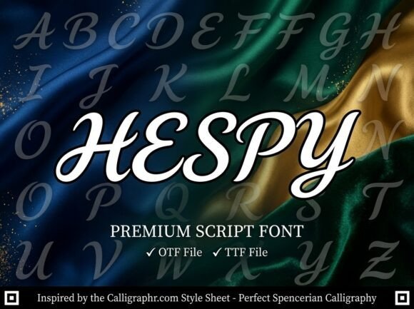 Hespy: A Display Font That Commands Attention