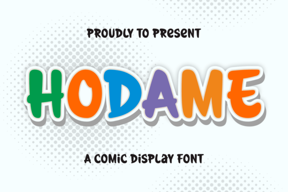 Hodame: A Display Typeface That Grabs Attention—Fast