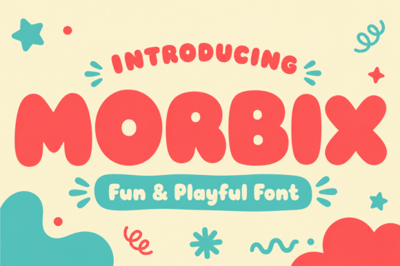 Morbix: A Playful Display Typeface for Editorial Joy
