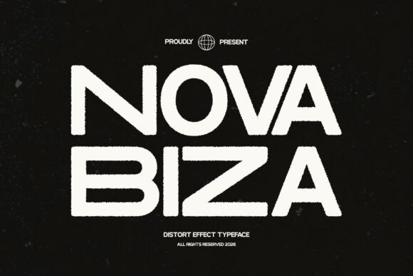 Nova Biza: A Display Font That Makes Your Brand Instantly Memorable