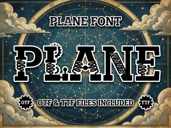 Plane: A Display Typeface Built for Digital Impact