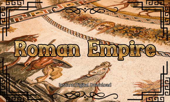 Roman Empire Font: Bold Display Type for Campaign Impact