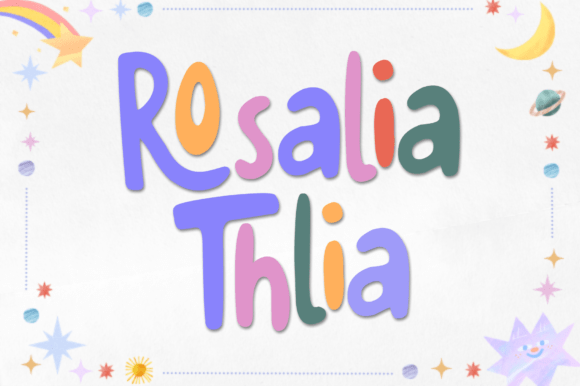 Rosalia Thlia: A Display Font That Makes Your Headlines Feel Like Magic